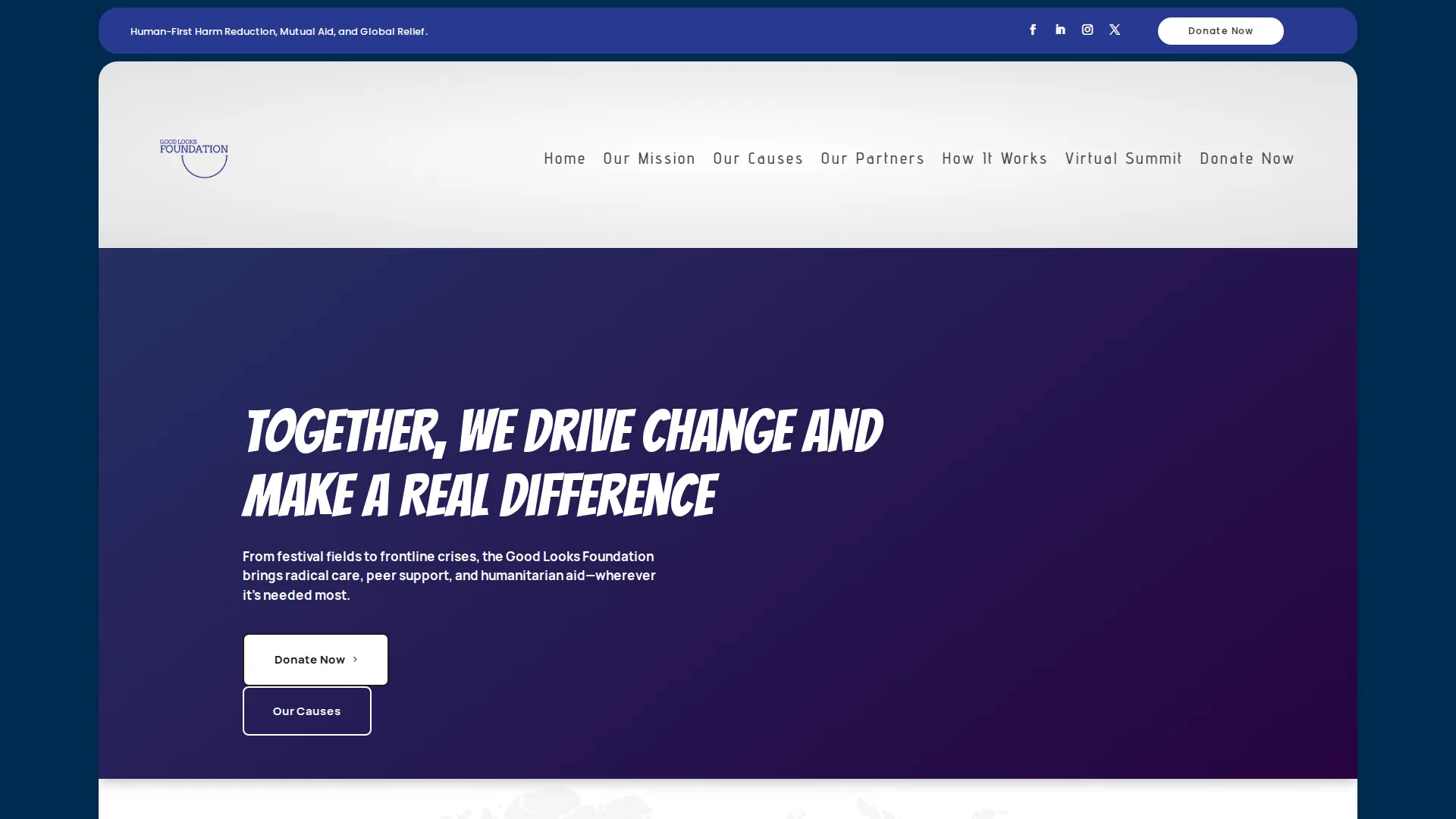 Good Looks Foundation — visit site